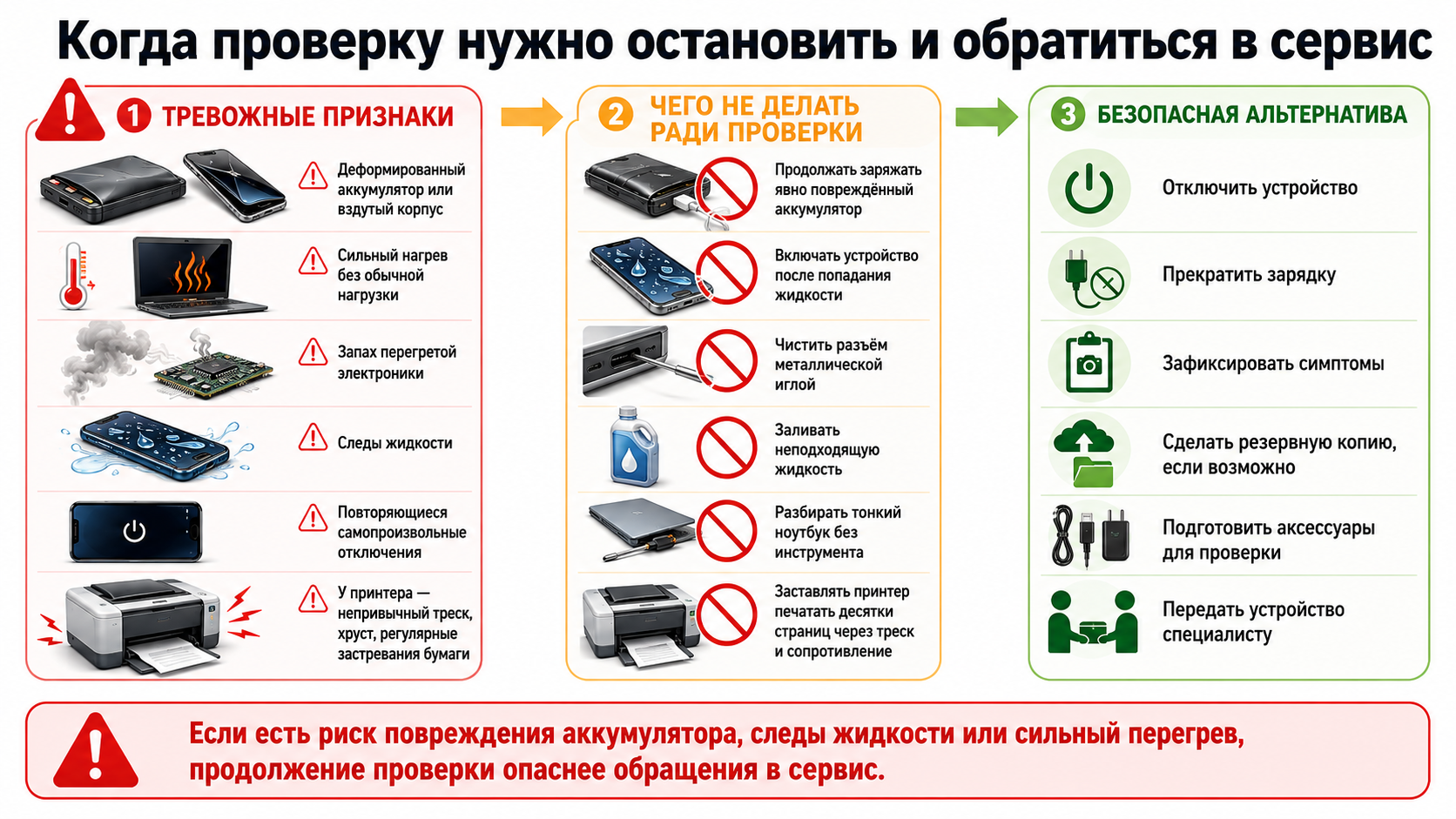Почему диагностику начинают до разборки корпуса
